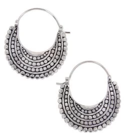 Novica Sterling Silver Hoop Earrings -Gift Promotion Store mk014479x