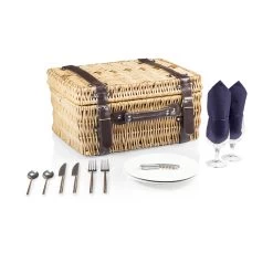 College Champion Picnic Basket -Gift Promotion Store mk015152alt view3c