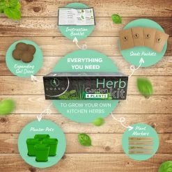Premium Herb Garden Kit -Gift Promotion Store mk015590alt viewc