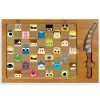 Pixar Icon Glass Top Cutting Board & Knife Set -Gift Promotion Store mk015642x
