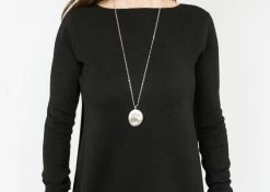 Large Touch Stone Pendant To Help You Relax -Gift Promotion Store mk015655alt viewc