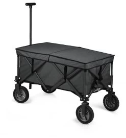 Adventure Wagon Elite Portable Utility Wagon With Table And Liner
