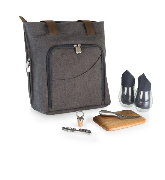 Sonoma Wine & Cheese Picnic Tote 5 Sonoma Wine & Cheese Picnic Tote - Image 3