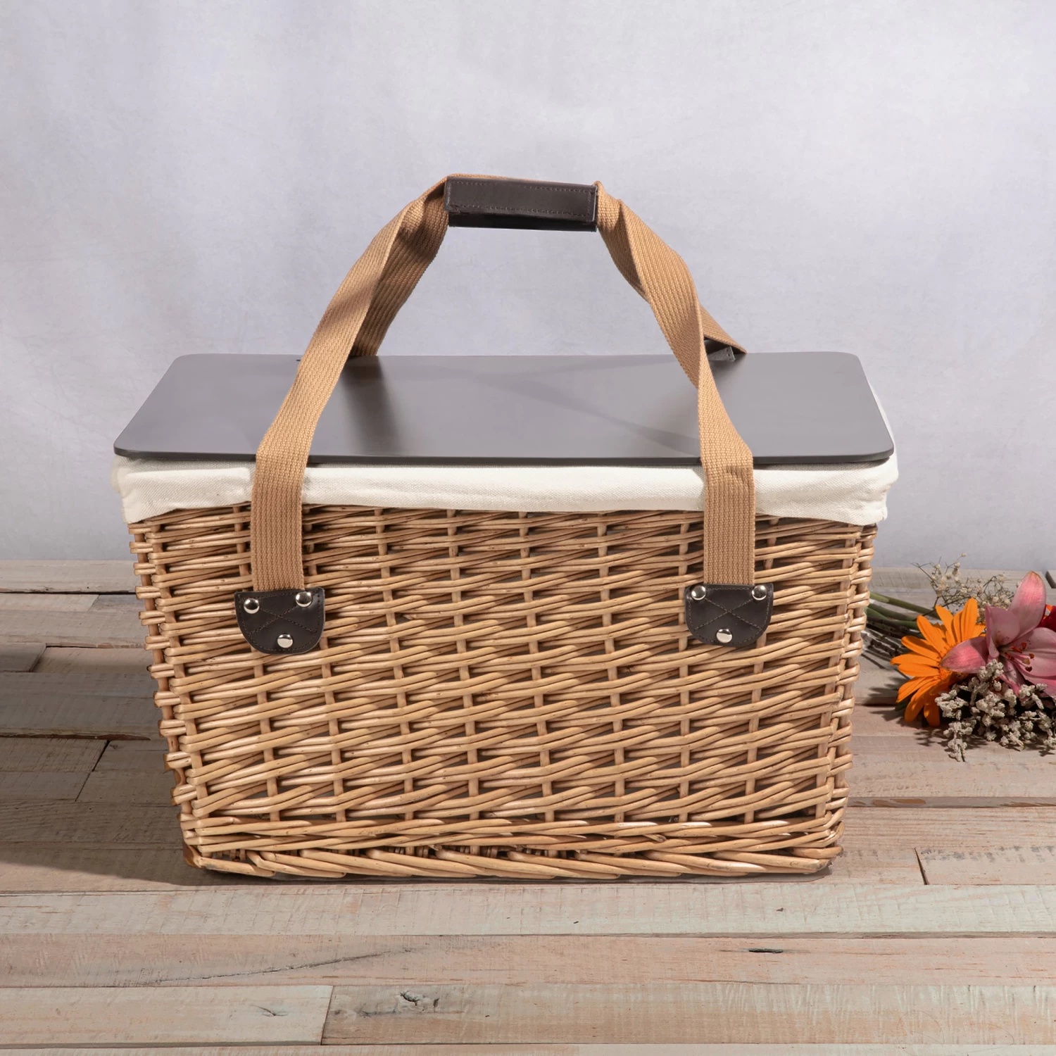 Canasta Grande Wicker Basket 6 Canasta Grande Wicker Basket - Image 4