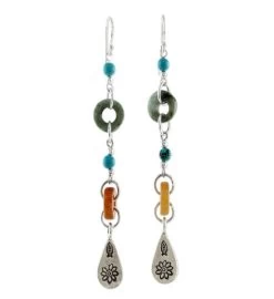 Novica Hill Tribe Adventure Jade And Quartz Dangle Earrings -Gift Promotion Store mk016072x 1
