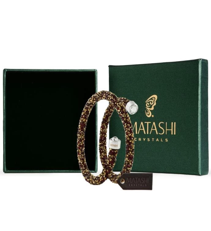Matashi Krysta Wrap Around Luxurious Crystal Bracelet 13 Matashi Krysta Wrap Around Luxurious Crystal Bracelet - Image 11