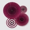 Plum Party Fans -Gift Promotion Store mk016889x