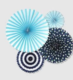 Southern Blues Party Fans -Gift Promotion Store mk016890x 2