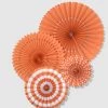 Tropical Coral Party Fans -Gift Promotion Store mk016891x