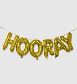 Hooray Balloon Banner -Gift Promotion Store mk016901x 2