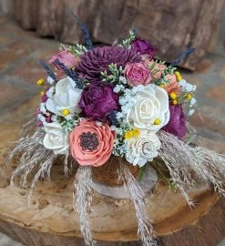 Preserved Flower Bouquet With Fragrance -Gift Promotion Store mk016949alt view3c 1