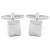 Men's Polished Cube Cuff Links -Gift Promotion Store mk017001x