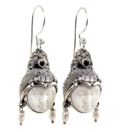 Novica Day Dreamers Pearl And Peridot Dangle Earrings -Gift Promotion Store mk017053x 2