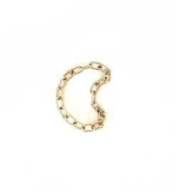 14k Gold Filled Paperclip Chain Ring -Gift Promotion Store mk017169alt view2c