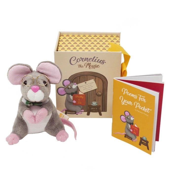 Pocket-sized Poetry Mouse - Plush Toy And Poem Booklet 3 Pocket-sized Poetry Mouse - Plush Toy And Poem Booklet