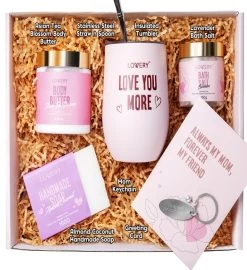 Mom Self Care Gift, Relaxing Kit, 8 Piece 10 Mom Self Care Gift, Relaxing Kit, 8 Piece -Gift Promotion Store mk017223alt viewc