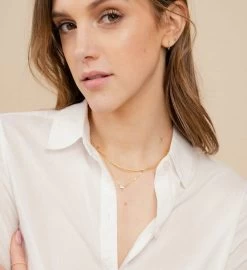 Baguette Necklace -Gift Promotion Store mk017396alt view2c