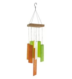 Memorial Craftsman Sea Glass Sun Catcher Wind Chime Sympathy Gift -Gift Promotion Store mk017596alt viewc