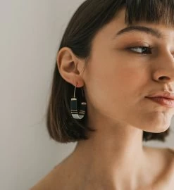 Kaia Earrings - Surf Hoop -Gift Promotion Store mk017857alt viewc