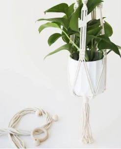 DIY Macrame Plant Hanger Kit -Gift Promotion Store mk017931alt viewc