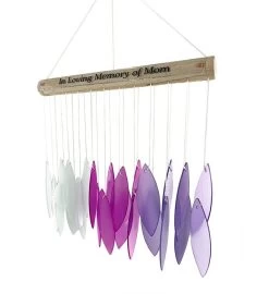 "In Loving Memory Of Mom" Stained Glass Sun Catcher Gift -Gift Promotion Store mk017933alt view2c