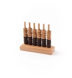 Wooden Four-in-a-row Game