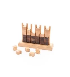 Wooden Four-in-a-row Game -Gift Promotion Store mk017947alt viewc
