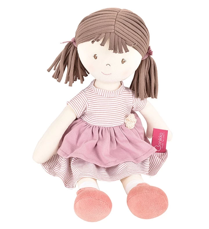 Brook - Brown Hair With Pink Dress 3 Brook - Brown Hair With Pink Dress