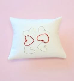 Three Heart Drop Earring -Gift Promotion Store mk018015x 2