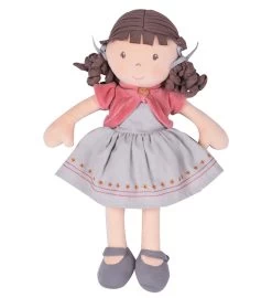 Rose - Organic Doll With Brown Hair