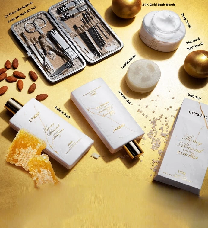 Happy Birthday Aromatherapy Spa Gifts, 31pc - White Orchid 5 Happy Birthday Aromatherapy Spa Gifts, 31pc - White Orchid - Image 3