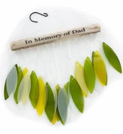 In Memory Of Dad Stained Glass Sun Catcher Sympathy Gift -Gift Promotion Store mk018401alt view2c