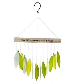 In Memory Of Dad Stained Glass Sun Catcher Sympathy Gift -Gift Promotion Store mk018401alt viewc