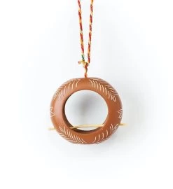 Vasanta Terracotta Bird House -Gift Promotion Store mk018506alt viewc