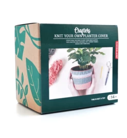Knit Your Own Planter Cover Kit 11 Knit Your Own Planter Cover Kit -Gift Promotion Store mk018521alt view2c