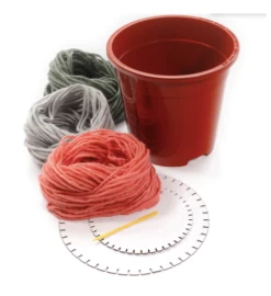 Knit Your Own Planter Cover Kit 10 Knit Your Own Planter Cover Kit -Gift Promotion Store mk018521alt viewc