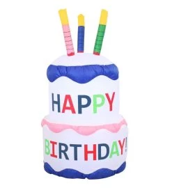 Large Inflatable Outdoor Decoration - Happy Birthday Cake -Gift Promotion Store mk018872x 2