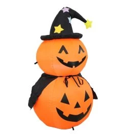 Large Inflatable Halloween Decoration - 4-foot Jack-o'-lantern Duo -Gift Promotion Store mk018877x 1