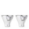 Stainless Steel Martini Glass, Set Of 2 -Gift Promotion Store mk019304x