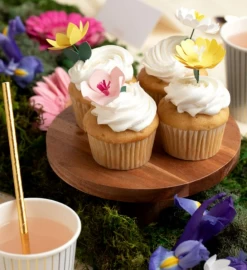 In Full Bloom Mini Toppers (10 Per Pack) -Gift Promotion Store mk019325alt viewc