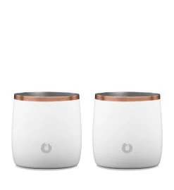 Stainless Steel Rocks Glass, Set Of 2