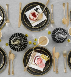 Starry Night Small Plates (10 Per Pack) -Gift Promotion Store mk019350alt view2c