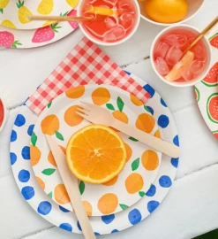 Fruit Punch Large Plates (10 Per Pack) -Gift Promotion Store mk019462alt view2c