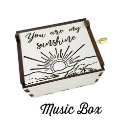 Music Box "You Are My Sunshine" Mini Memorial Sympathy Gift 13 Music Box "You Are My Sunshine" Mini Memorial Sympathy Gift -Gift Promotion Store mk019481x 2
