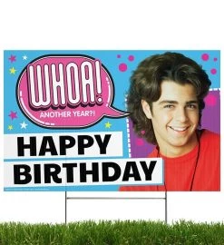 Joey Happy Birthday Whoa! Yard Sign -Gift Promotion Store mk019528x 2