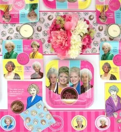 The Golden Girls Party Pack For 8 Guests -Gift Promotion Store mk019539x 2