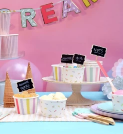 Chalkboard Toppers (10 Per Pack) -Gift Promotion Store mk019546alt viewc