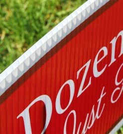 Golden Girls, Dozen Red Roses– Massive Yard Sign Display 10 Golden Girls, Dozen Red Roses– Massive Yard Sign Display -Gift Promotion Store mk019548alt viewc