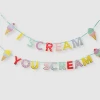 I Scream You Scream Banner -Gift Promotion Store mk019554x