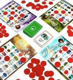 Bob Ross Deluxe Bingo Game 11 Bob Ross Deluxe Bingo Game -Gift Promotion Store mk019577alt view2c